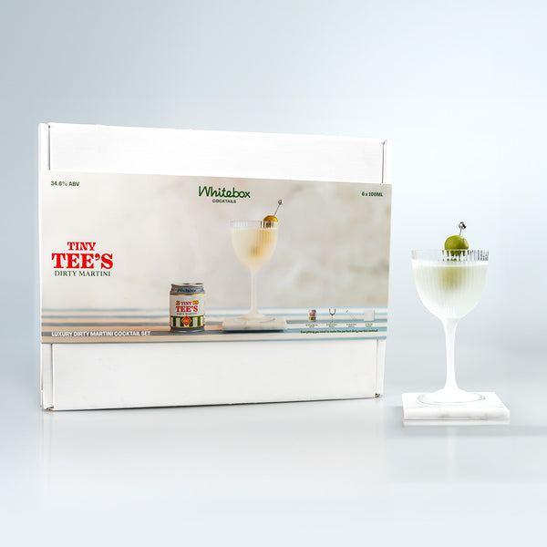 The Dirty Martini Cocktail Gift Set